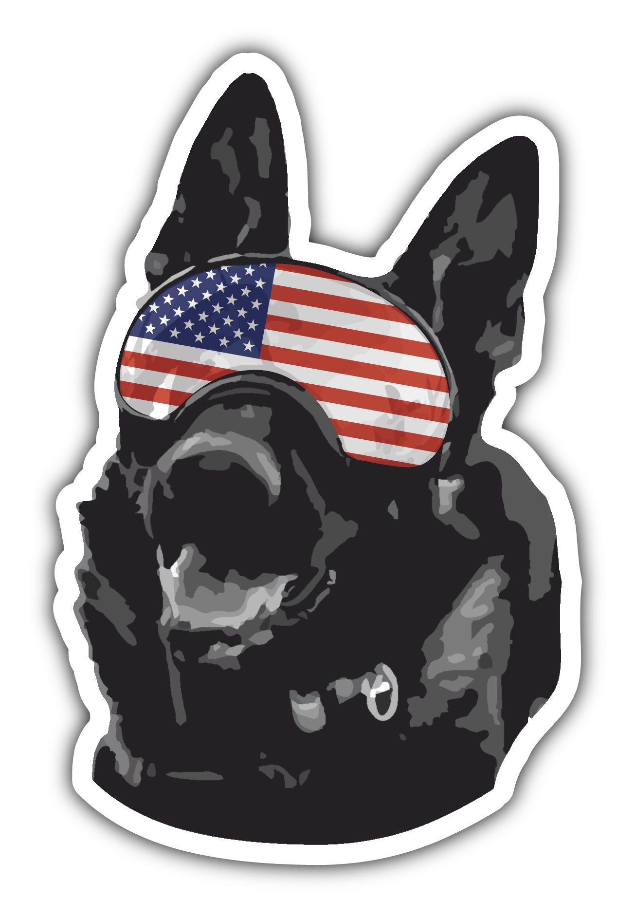 Doggo with Goggles Shipmate Stickers LLC Doggo with Goggles Shipmate Stickers LLC