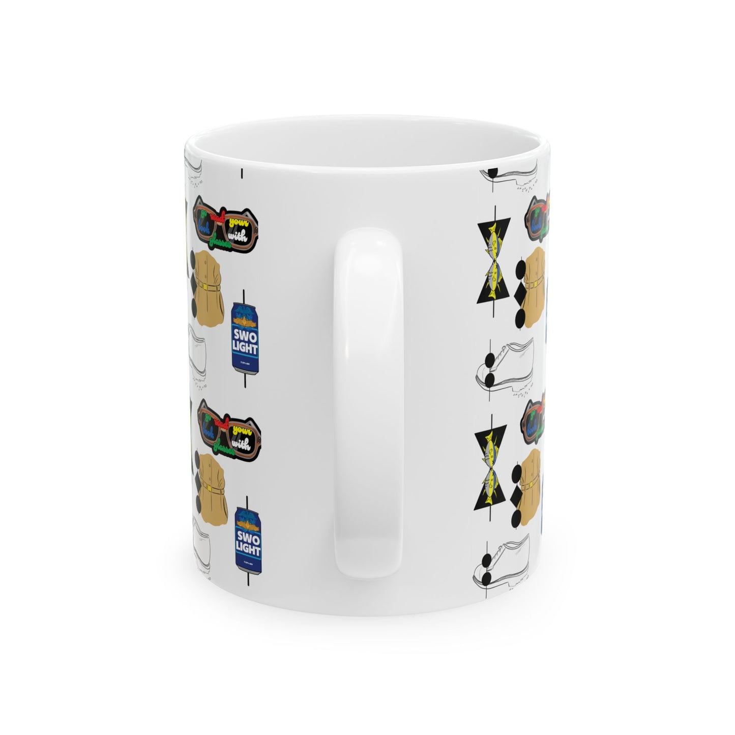 Rules of the Road Pattern Mug (11oz)