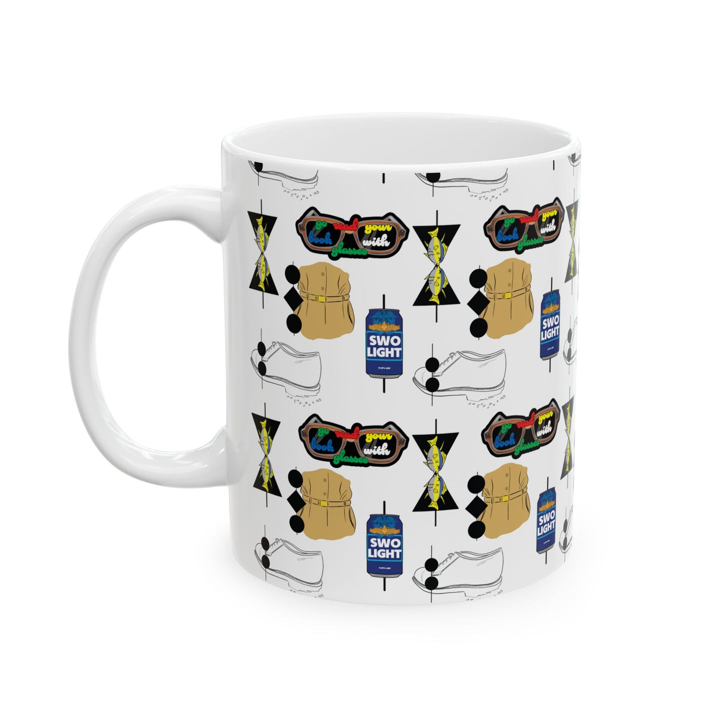 Rules of the Road Pattern Mug (11oz)