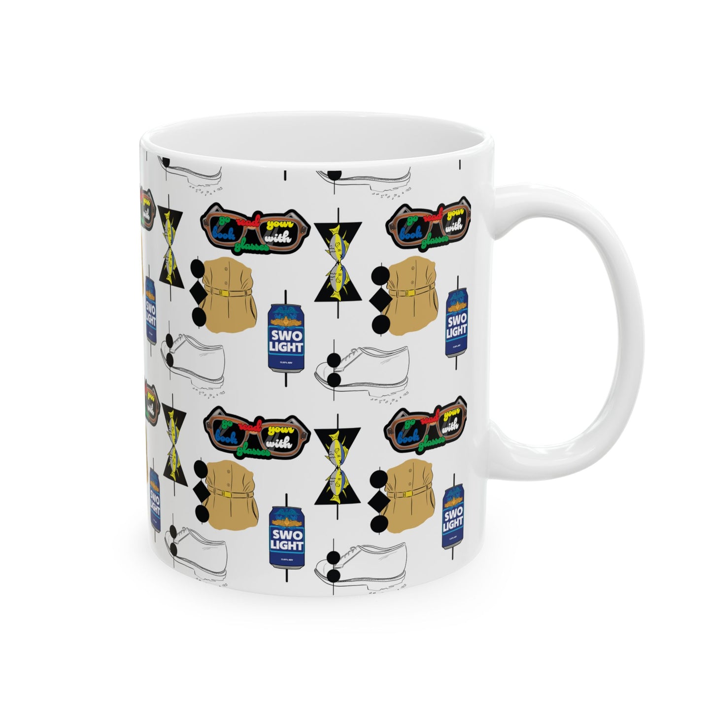 Rules of the Road Pattern Mug (11oz)