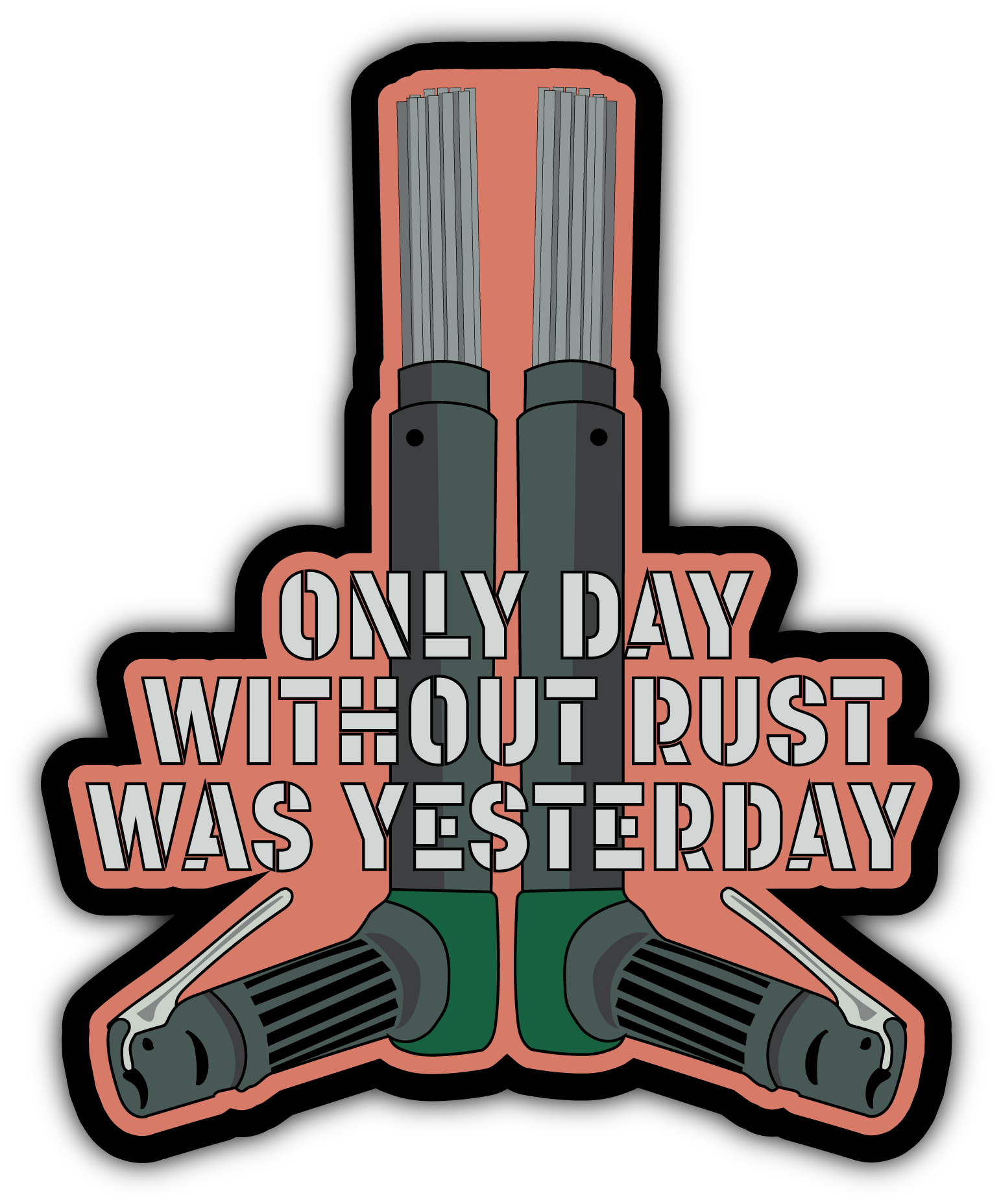 Bust Rust – Shipmate Stickers LLC