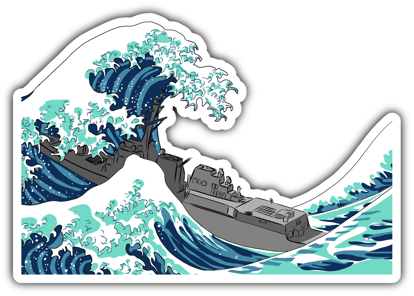 The Great Wave Off 7th Fleet