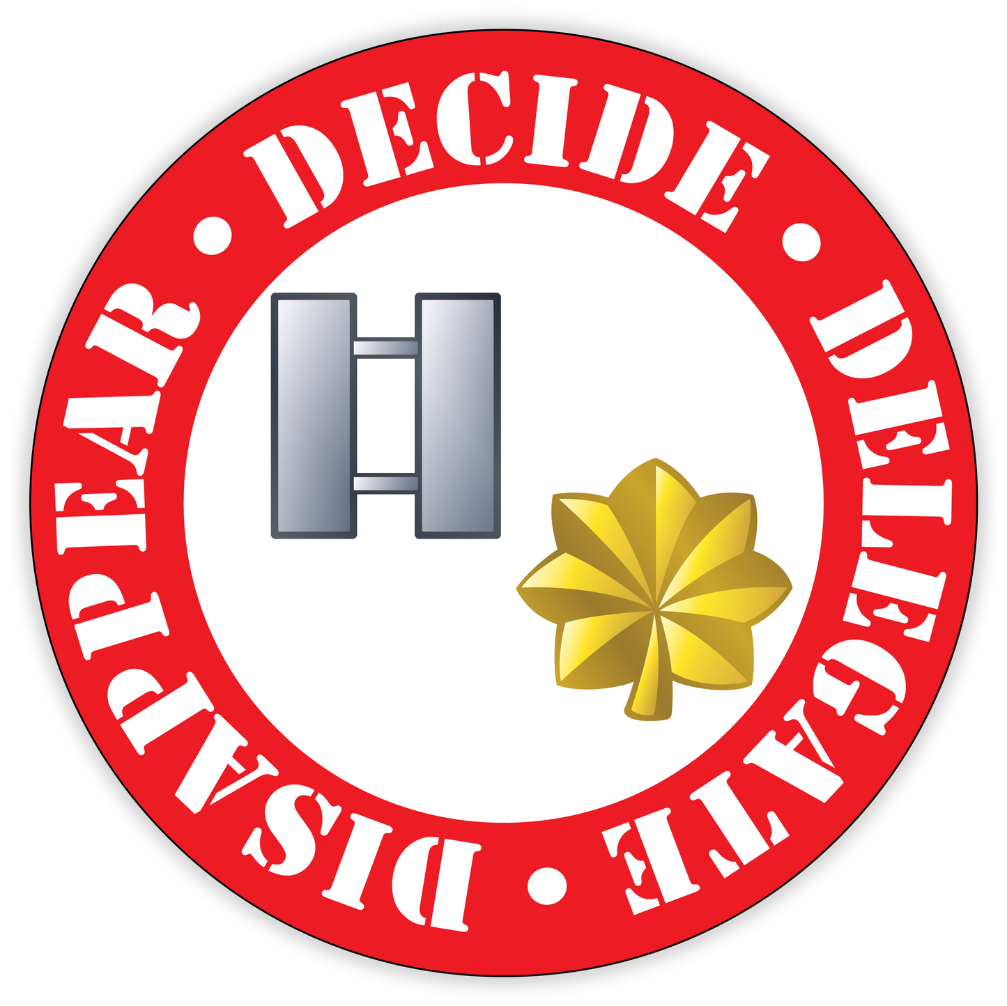 Decide. Delegate. Disappear.